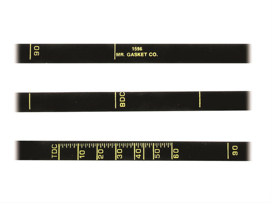 Mr Gasket MG1596 Timing Tape Olds 350-455 6"