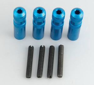 Mr Gasket MG5336 V.C.Hold Downs 2"Tall-Blue