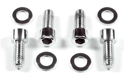 Mr Gasket MG2507 Chrome Soc.Hd.Bolts 1/4-20 X3/4"