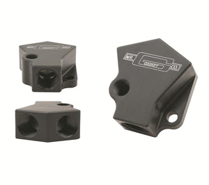Mr Gasket MG2961BL Y-Fuel Block Kit Black