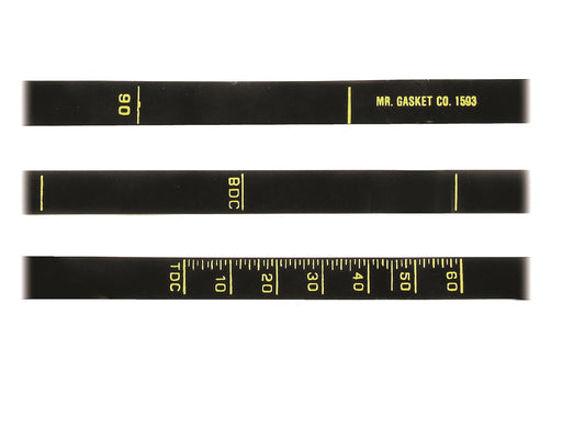 Mr Gasket MG1593 Timing Tape, 7 1/4 In. Diameter Balancer, Chrysler, Big Block, Each