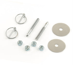 Mr Gasket MG1217 Hood Pin Kit W/Torsion Clips