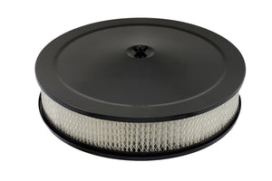 Mr Gasket MG9790BP Comp Air Cleaner 14" Flat Blk