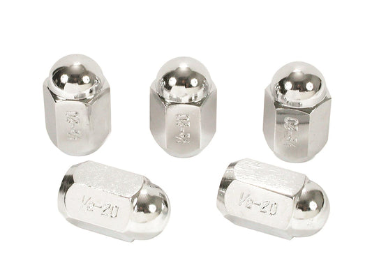 Mr Gasket MG1441 Wheel Nuts 1/2In.Rh Chrome