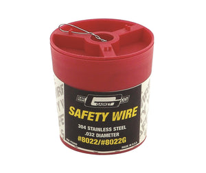Mr Gasket MG8022G Ss Safety Wire 1Lb Can .032 Dia Universal