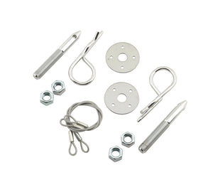 Mr Gasket MG1619 Hood Pin Kit Oval Track 3"L