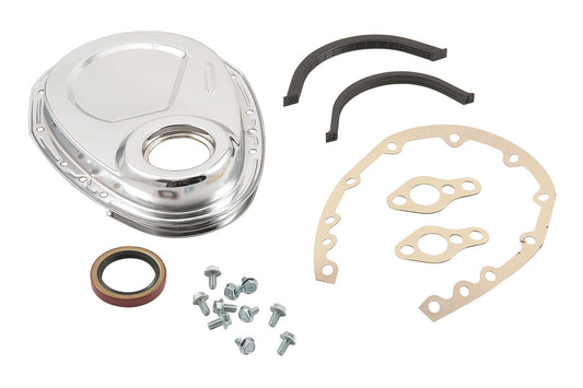 Mr Gasket MG4590 Chrome Tim Cvr Chev SBhev Kit 57-91