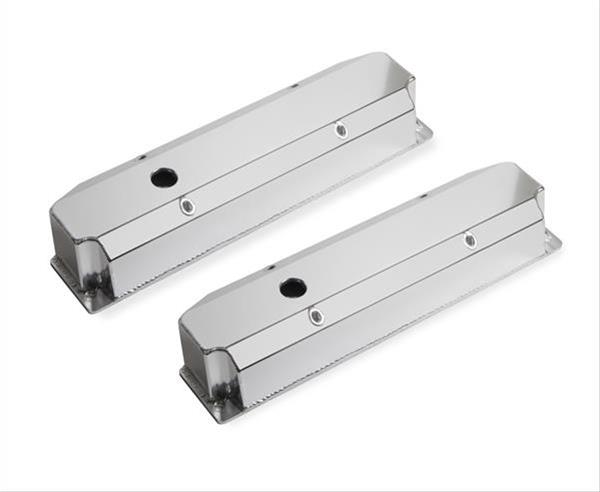 Mr Gasket MG6864G Fabricated Alum Valve Covers Nat Mopar Bb 383-440 Long Blt