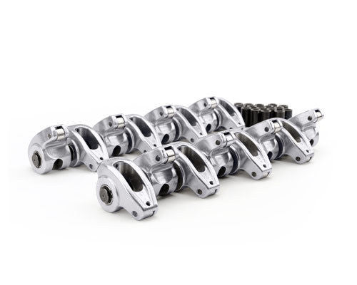 COMP Cams 17043-16 High Energy Aluminum 1.6 Ratio Roller Rocker Set for Ford 289-351W w/ 3/8" Stud