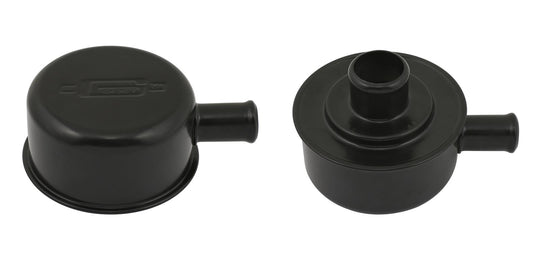 Mr Gasket MG2054BP Breather Pcv Fitting Flat Blk