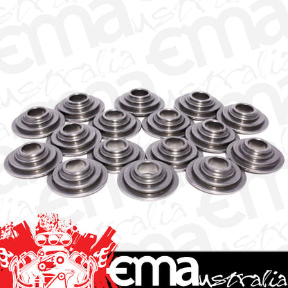 COMP Cams 1732-16 10 Degree Tool Steel Retainer Set of 16 All Valves w/ 1.500"-1.550" O.D. Springs