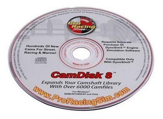 CamDisk 8 (Use w/ DynoSim 5 #181501) (CO180908)