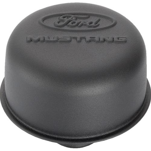 Ford Racing FMS-302-221 Ford Mustang' Air Breather Cap Black Crinkle Push-In