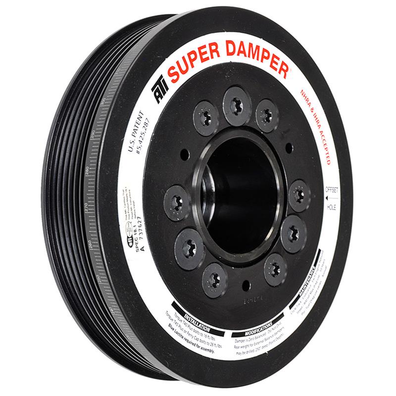 ATI Performance ATI917289 Products Super Harmonic Balancer LS VE 6.78"Od 10% Ud 8mm Htd Drv