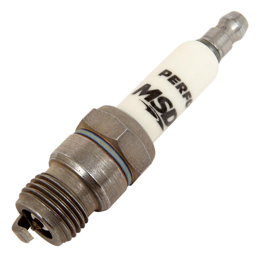 MSD Ignition MSD3721 Iridium Resistor Type Spark Plug 6ir5 Tapered Seat 14mm X 7/16"
