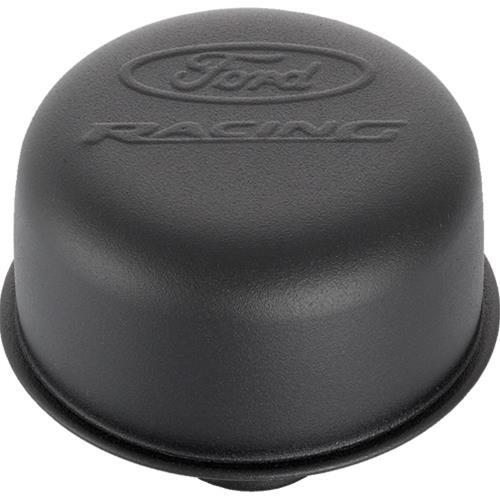 Ford Racing FMS-302-216 Ford Racing' Air Breather Cap Black Crinkle Push-In