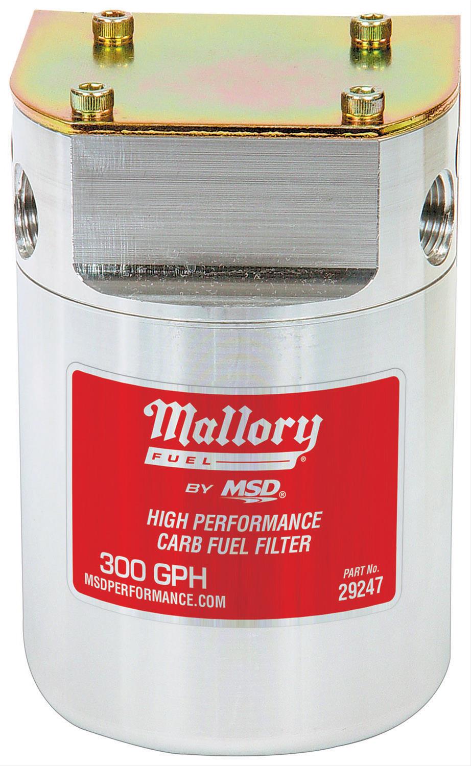 MSD Ignition MSD29247 140 Comp Filter Fuel Filter