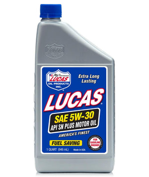 Lucas Oils LUS-10477 SAE 5W-30 API SN Plus Motor Oil 5 Gallon Pail