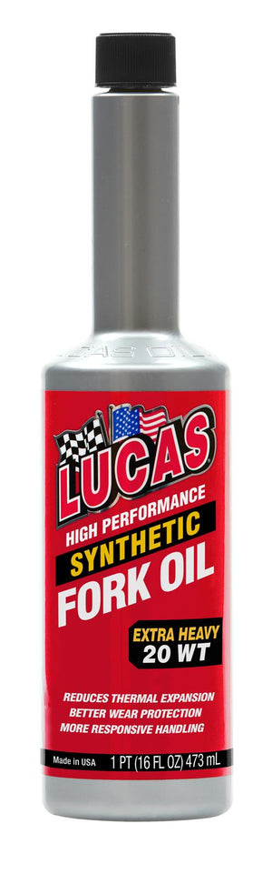 Lucas Oils LUS-10779 Synthetic Fork Oil 20 WT 1 16 Ounce