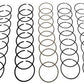 Hastings HSN-2M148 Chrysler 318 Moly Rings I-3.910-0.000-5/64-5/64-3/16 (RS2127000ML8H)