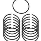 Hastings HSN-2M5529030 tough Guy Racing Rings Plasma I-4.125-0.030-1/16-1/16-3/16 (RS65028030ML8H)