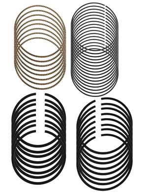 Hastings HSN-2M661030 Chev400/Chrys361/Olds455 Rings I-4.125-0.030-5/64-5/64-3/16 (RS2187030ML8H)