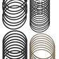 Hastings HSN-2M661 Chev400/Chrys361/Olds455 Rings I-4.125-0.000-5/64-5/64-3/16 (RS2187000ML8H)