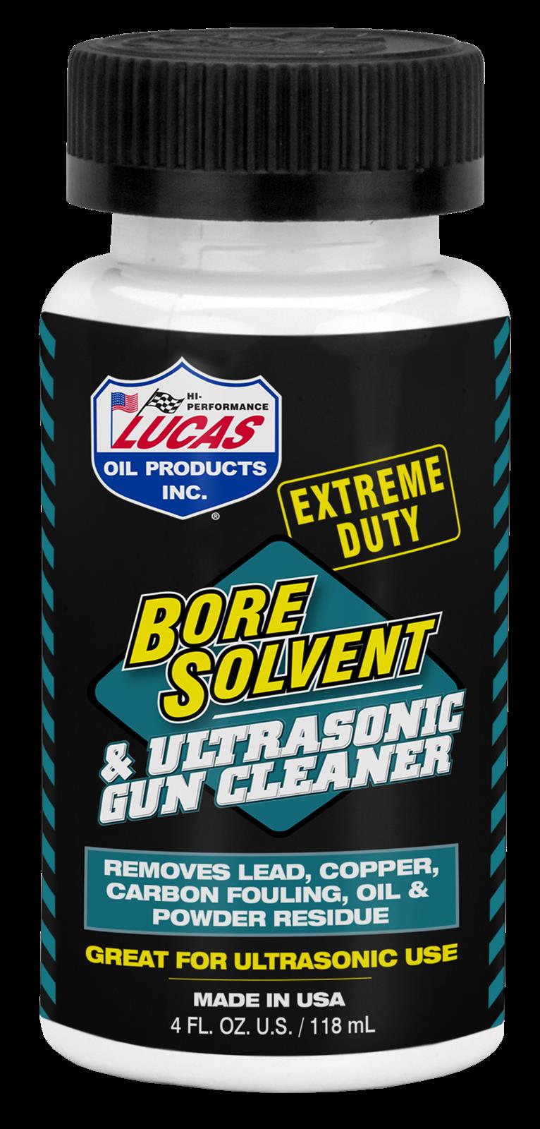 Lucas Oils LUS-10907 Extreme Duty Bore SolVent - 4 oz - 12 case