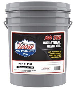 Lucas Oils LUS-11164 Industrial Gear Oil ISO 150 5 Gallon Pail