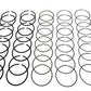 Hastings HSN-2M595 428 Ford Moly Rings I-4.130-0.000-5/64-5/64-3/16 (RS3612000ML8H)