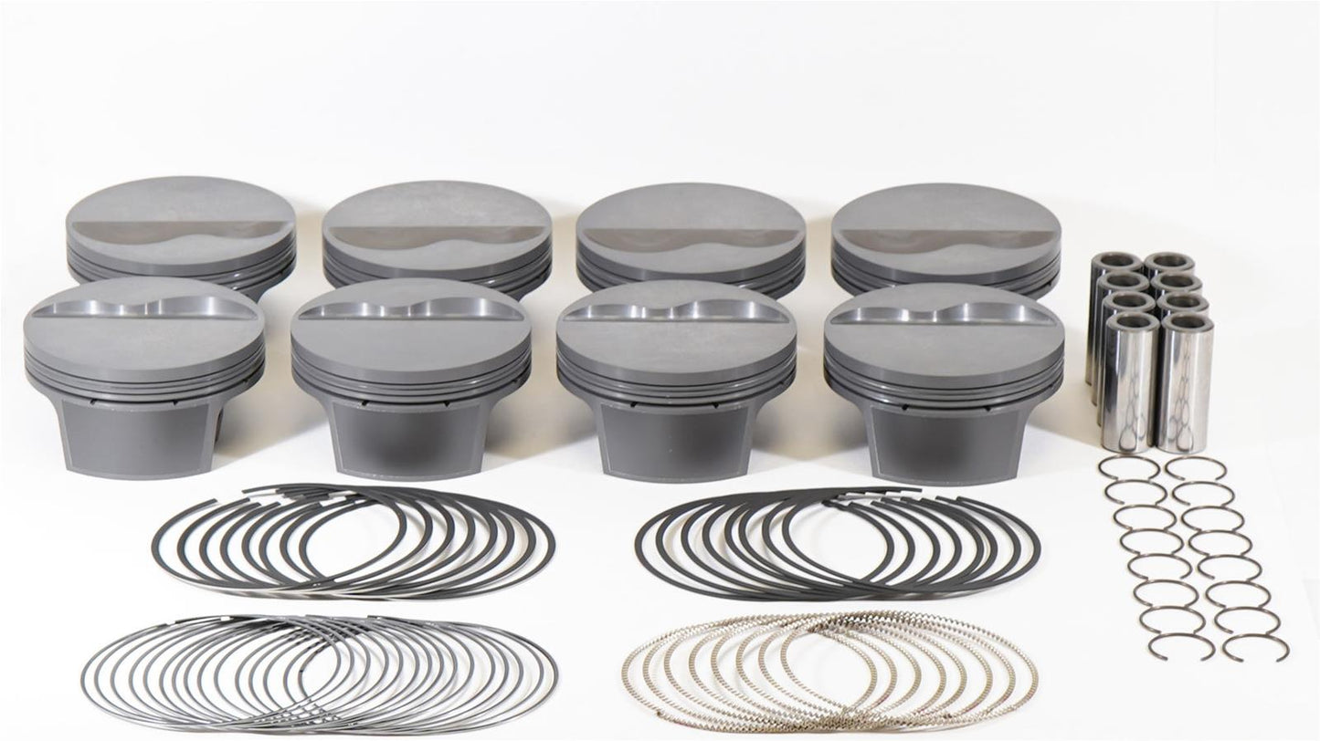 Mahle Motorsports MLE-930244425 Mahle forged Ford SB Flat top Incl 1 x 1 x 2mm Rings