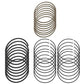Hastings HSN-2M4860030 4 Moly Rings Shallow top/Oil I-4.000-0.030-1.5-1.5-3 (RS6204030ML8H)