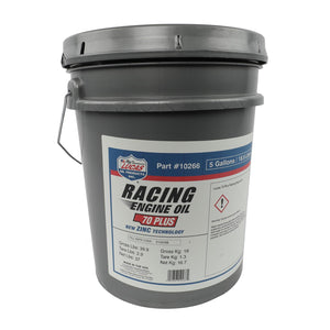 Lucas Oils LUS-10266 70 Plus Racing Motor Oil 5 Gallon Pail