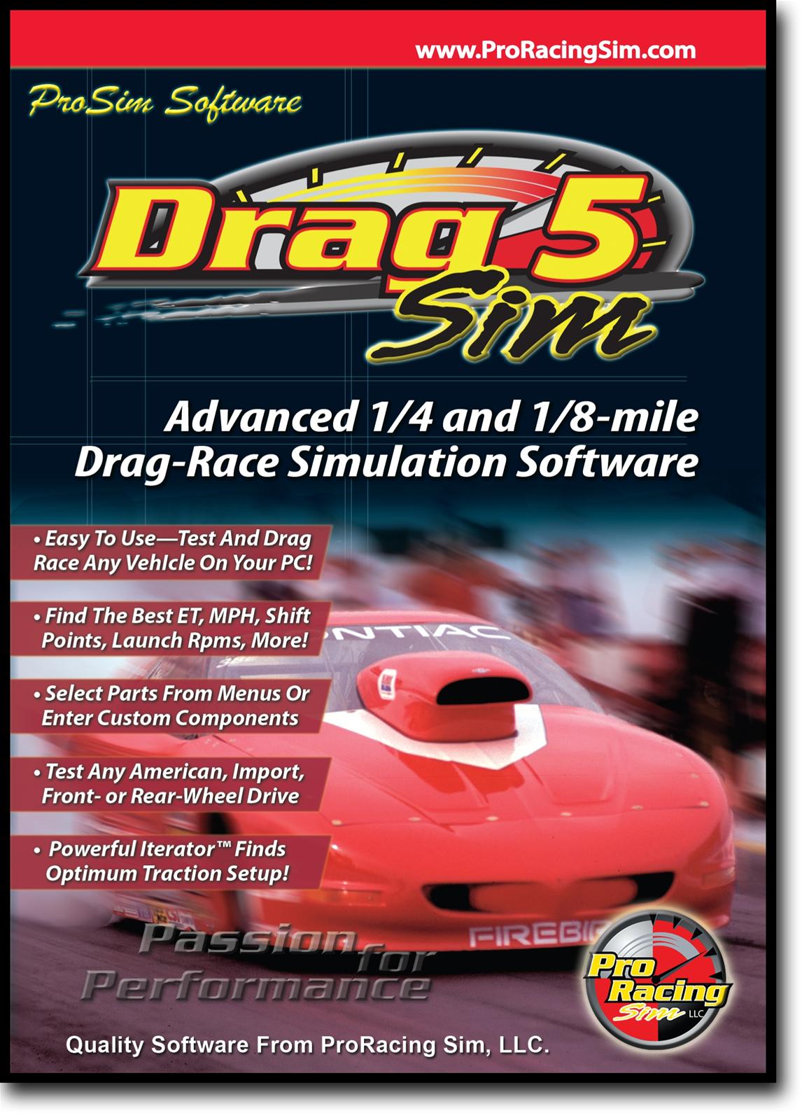 COMP Cams 181601 DragSim5 Software