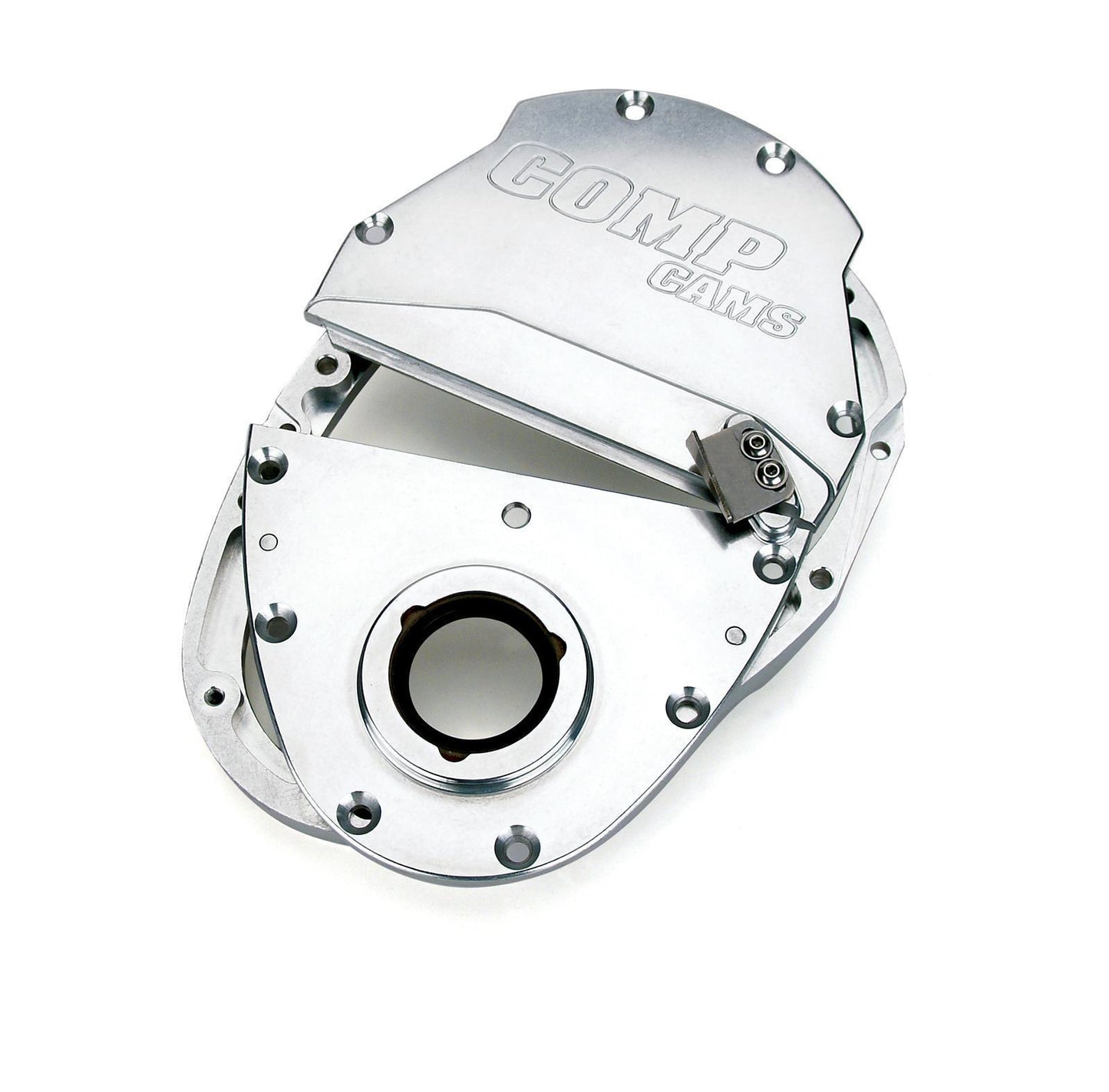 COMP CAMS THREE-PIECE BILLET ALUMINUM TIMING COVER CO310 SUIT CHEV SB 262-400 V8