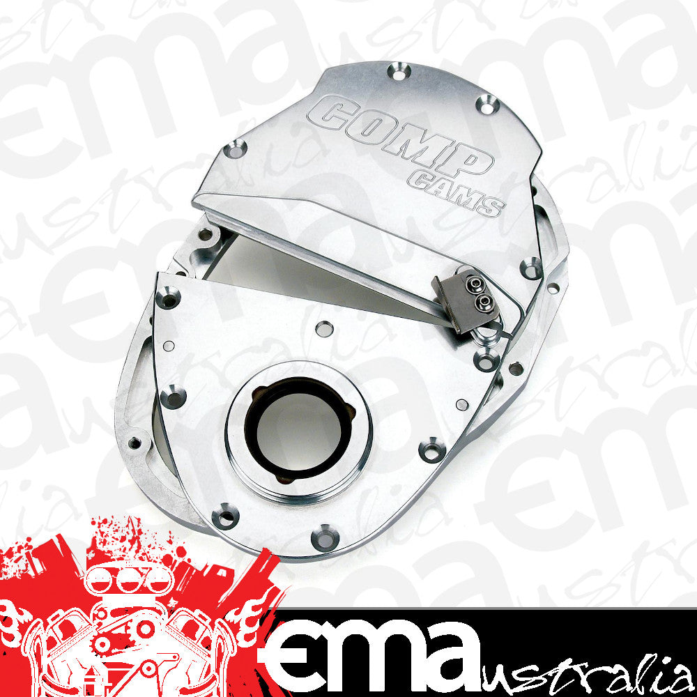 COMP CAMS THREE-PIECE BILLET ALUMINUM TIMING COVER CO310 SUIT CHEV SB 262-400 V8