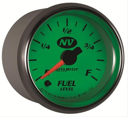 AutoMeter AU7310 NV 2-1/16" Programable Fuel Level Gauge 0-280 OHMS
