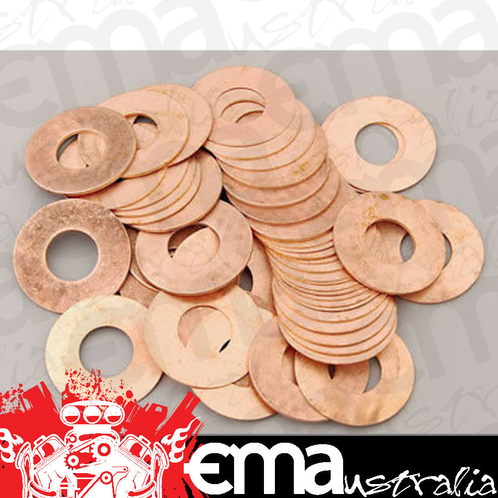 COMP CAMS VALVE SPRING SHIM KIT 1.640" O.D. X .635"-.650" I.D. CO4756