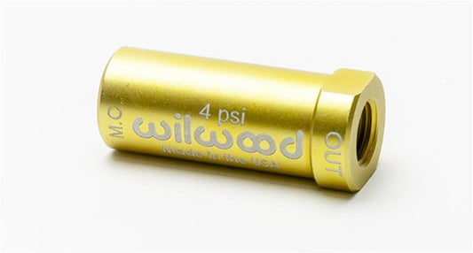 RESIDUAL PRESSURE VALVE, 4PSI