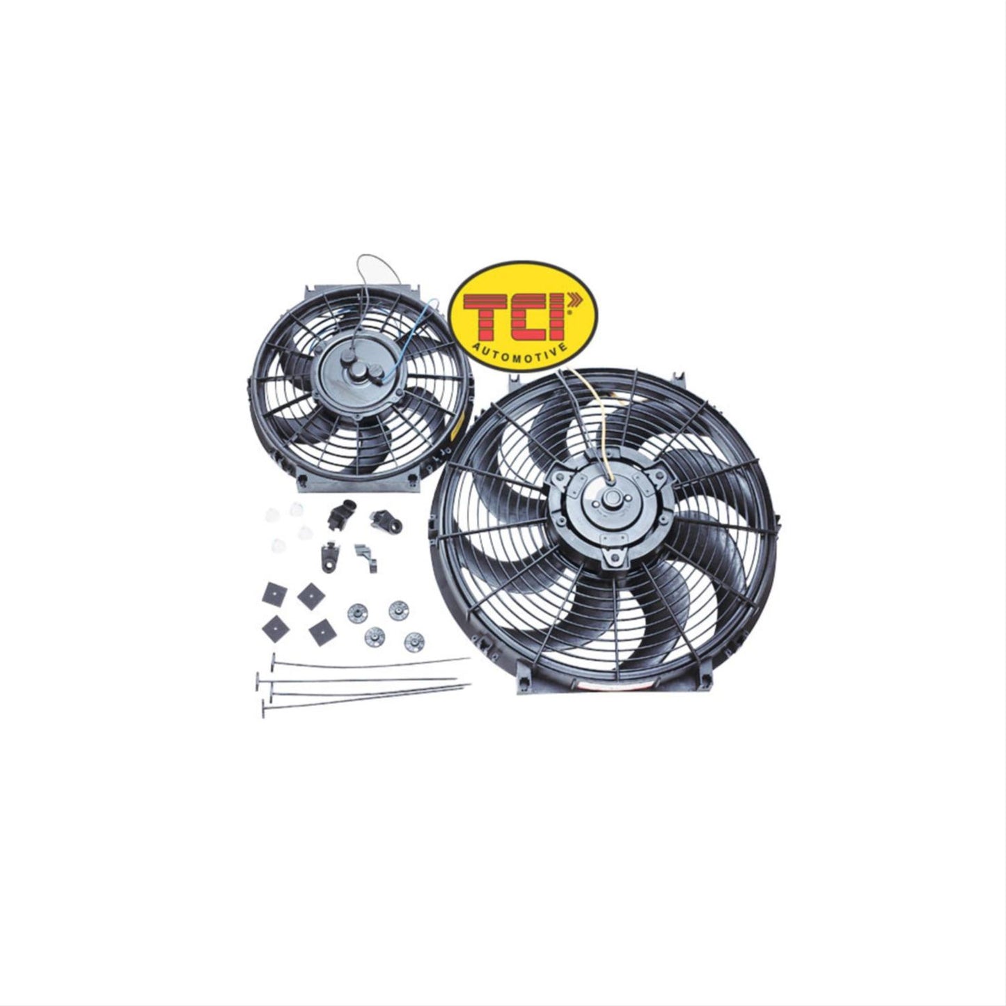 TCI Auto TCI827450 16 Elec Slim Line Fan Kit