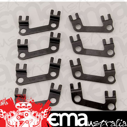 COMP Cams 4803-8 Raised 1 Piece Guide Plate Set for Ford Cleveland w/ 5/16" Pushrod, 7/16" Stud