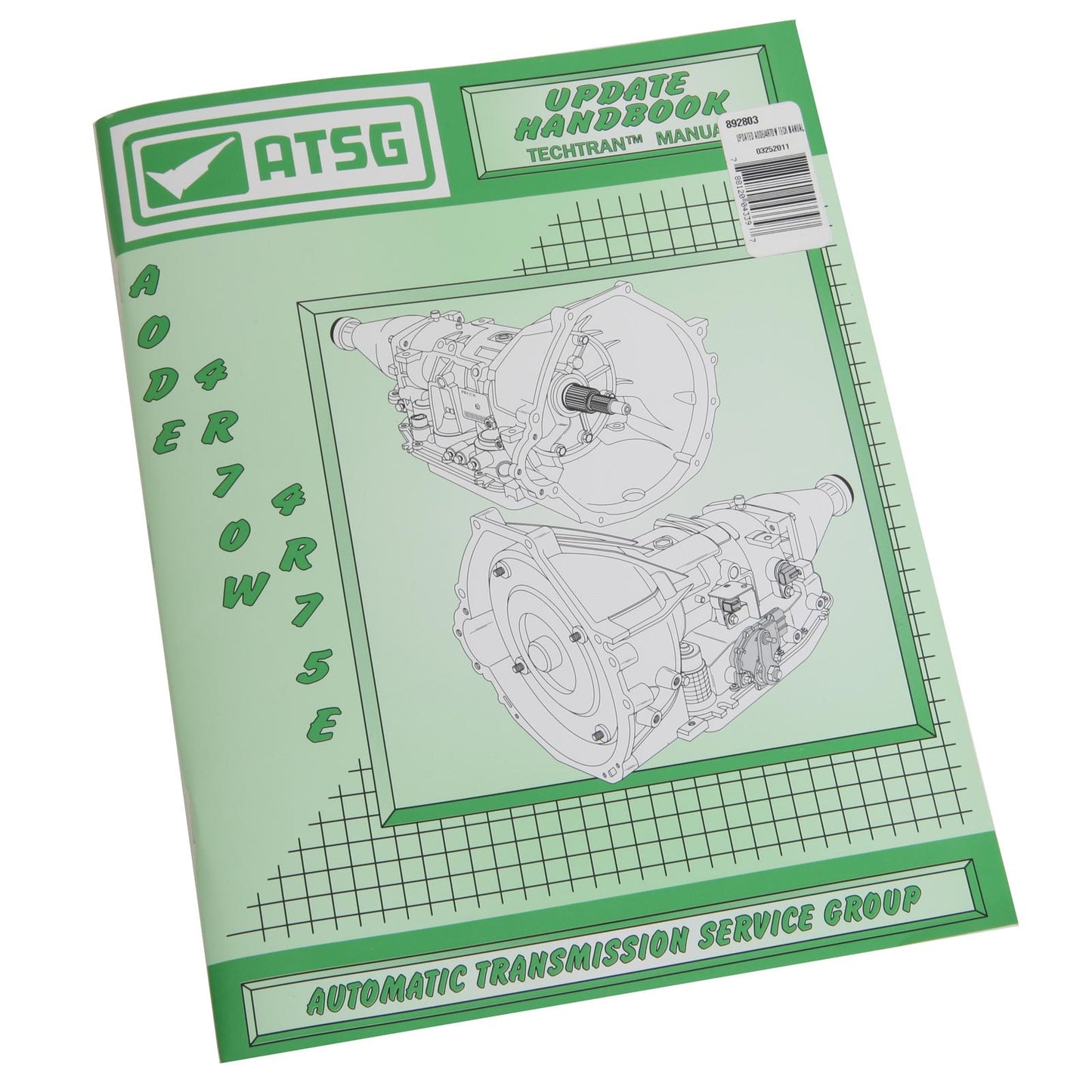 TCI Auto TCI892803 Updated Aode/4R70W Tech Manual