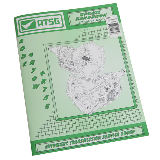 TCI Auto TCI892803 Updated Aode/4R70W Tech Manual