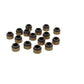 Valve Stem Oil Seals, Black Viton (Suit 11/32" Valve, .494" Guide .610" O.D, For Use w/ Tripple Valve Springs) (CO506-16)