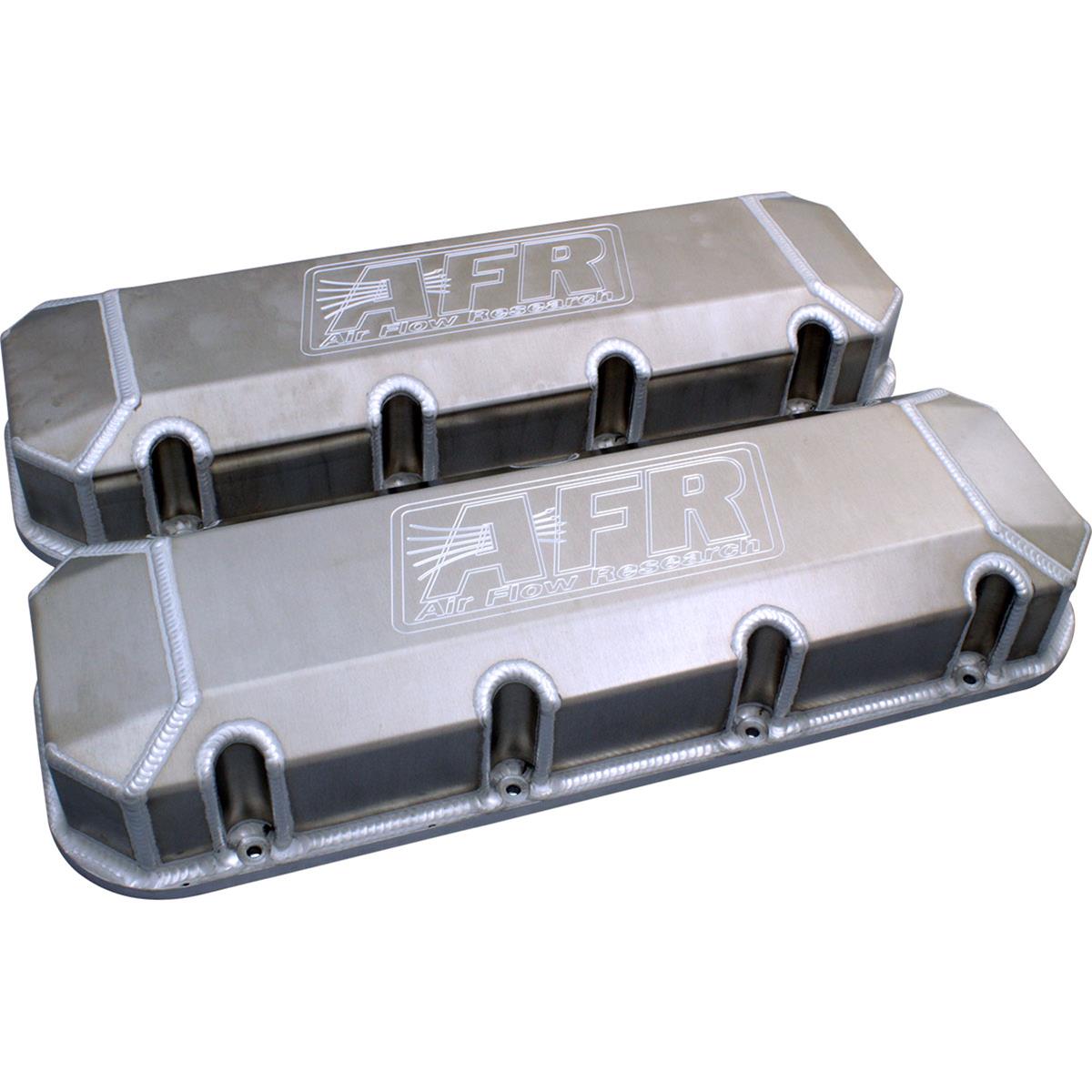 Air Flow Research AFR6728 Chev BB 18 Valve Covers Pr Fabricated Sheet Metal