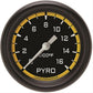 Classic Instruments AX398YBPF Autocross Yellow 2 5/8" Exhaust Gas Temp. Gauge
