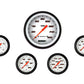 Classic Instruments VS354WBLF Velocity White Five Gauge Set 354