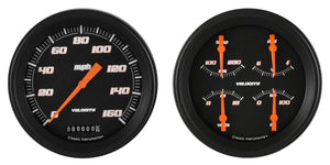 Classic Instruments CT47VSB52 1947-53 Velocity Black Truck Package