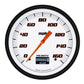 Classic Instruments VS56DWBLF Velocity White 4 5/8" Speedometer  with Information Screen