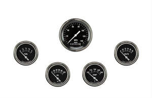 Classic Instruments HR200SLF Hot Rod Five Gauge Set 200